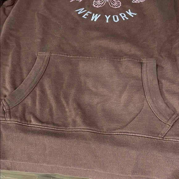 Aeropostale Brown Hoodie - Picture 3 of 9